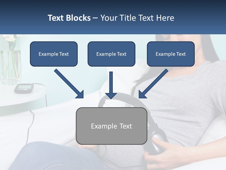 Foetus Thirties Listening PowerPoint Template