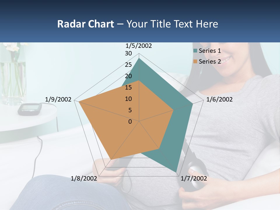 Foetus Thirties Listening PowerPoint Template