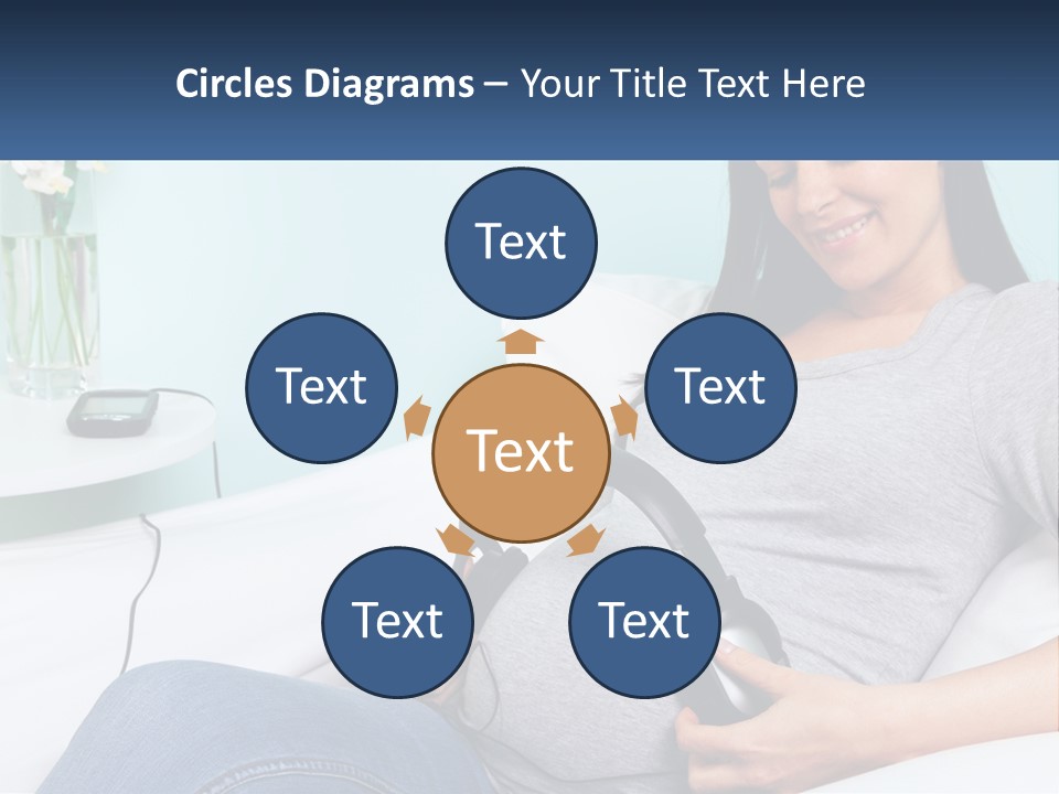 Foetus Thirties Listening PowerPoint Template