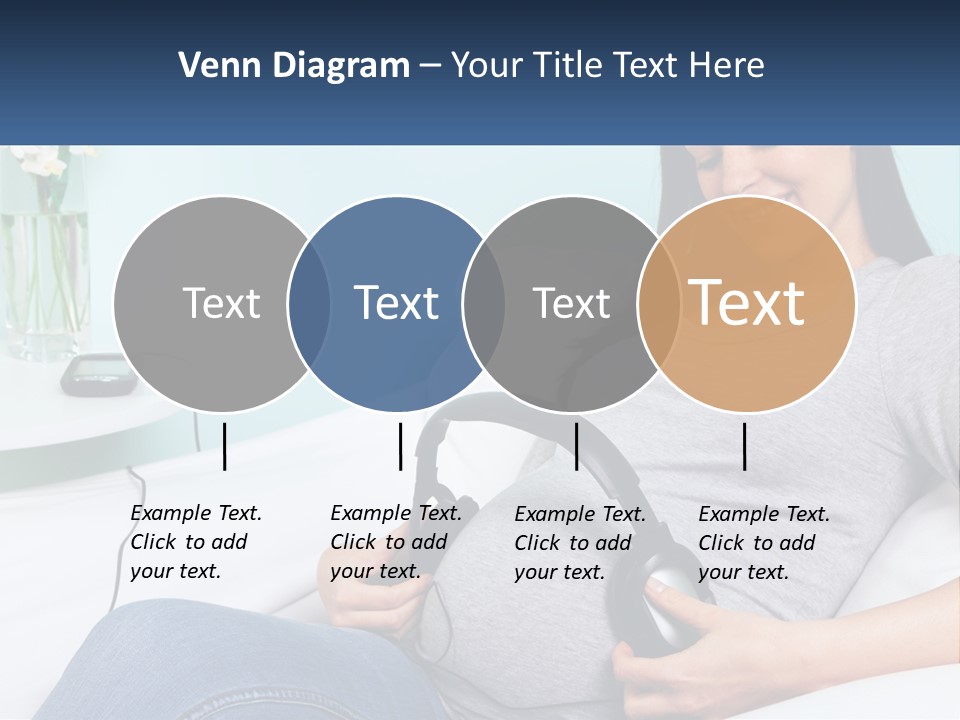 Foetus Thirties Listening PowerPoint Template