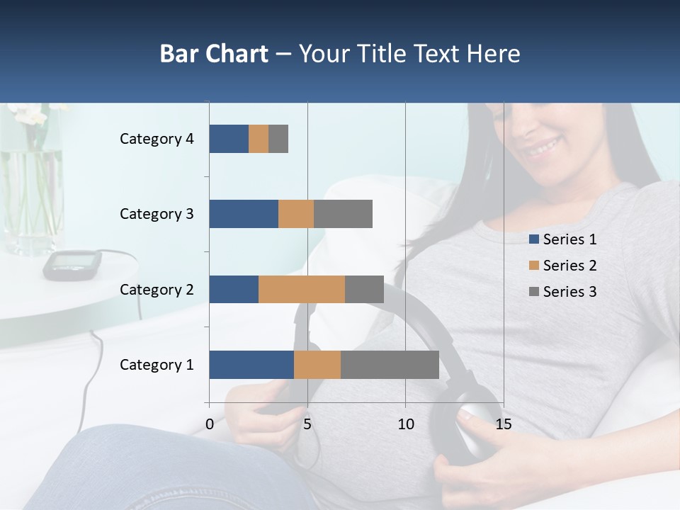 Foetus Thirties Listening PowerPoint Template