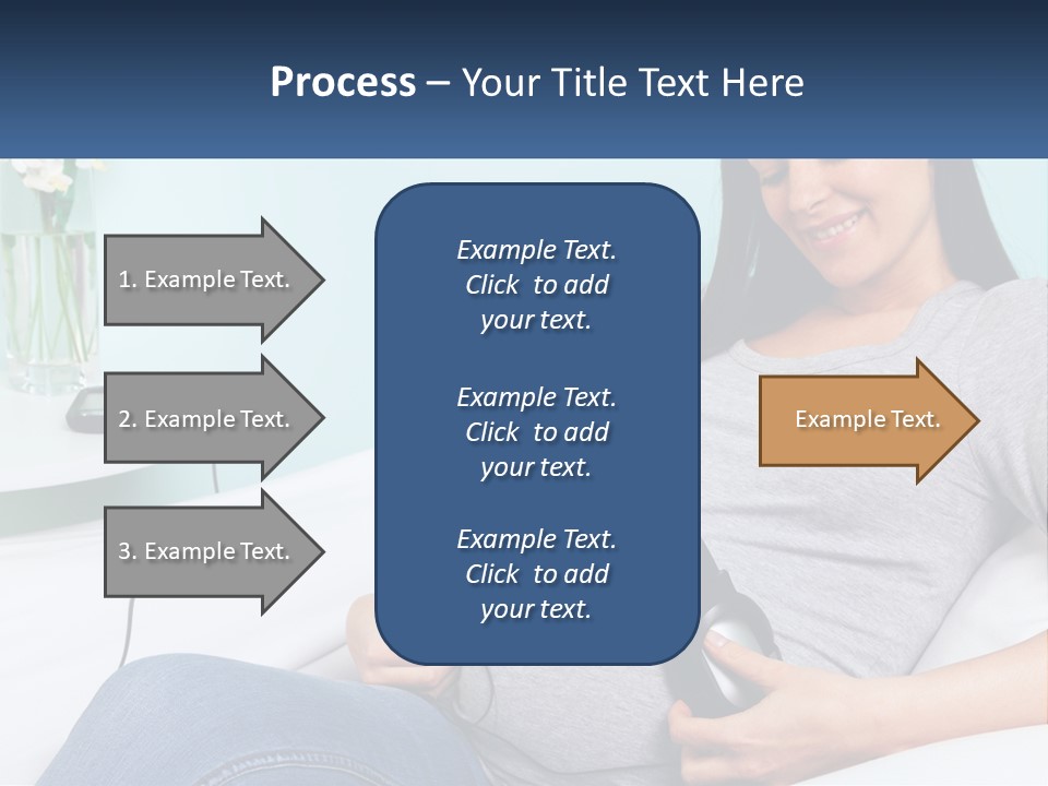 Foetus Thirties Listening PowerPoint Template
