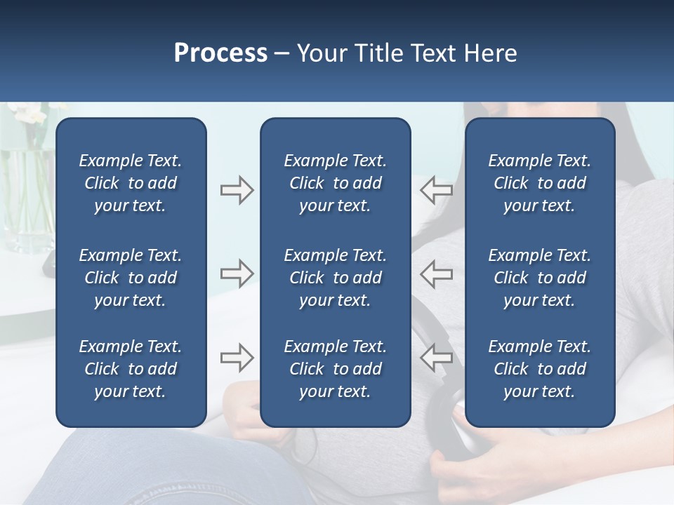 Foetus Thirties Listening PowerPoint Template