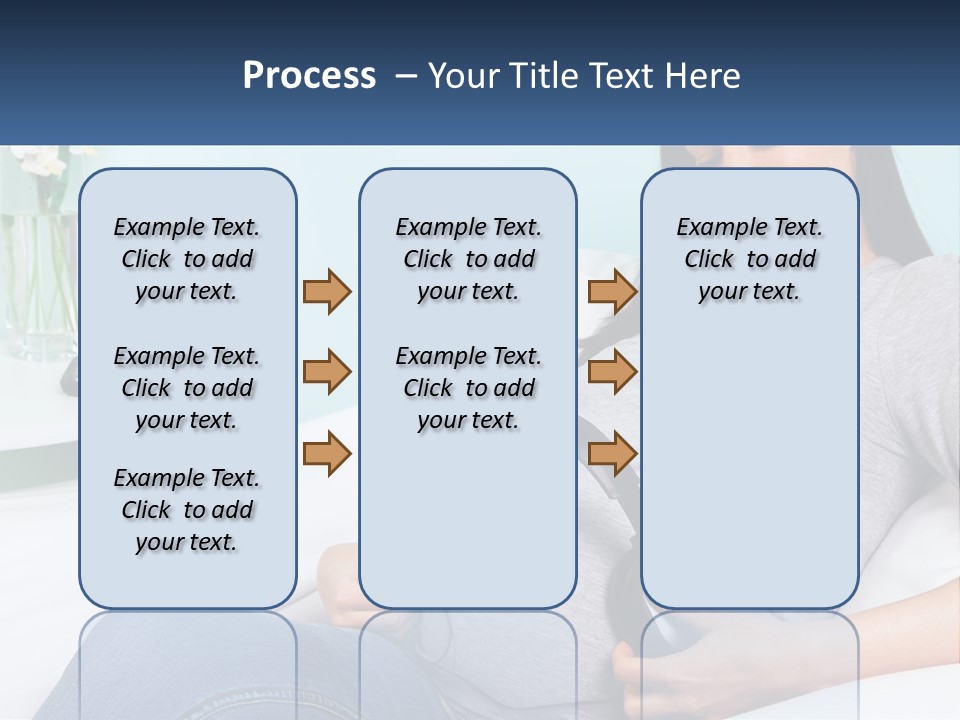 Foetus Thirties Listening PowerPoint Template