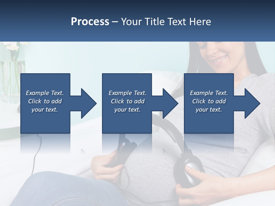 Foetus Thirties Listening PowerPoint Template