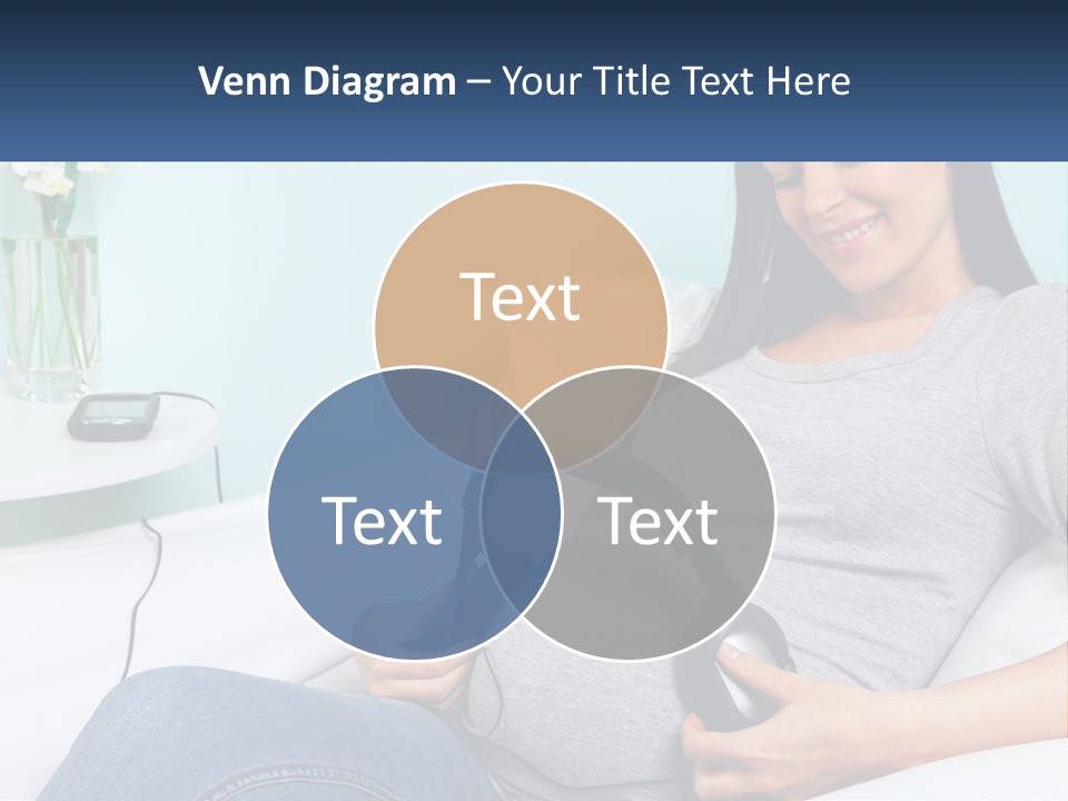 Foetus Thirties Listening PowerPoint Template