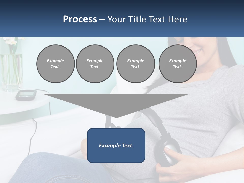 Foetus Thirties Listening PowerPoint Template