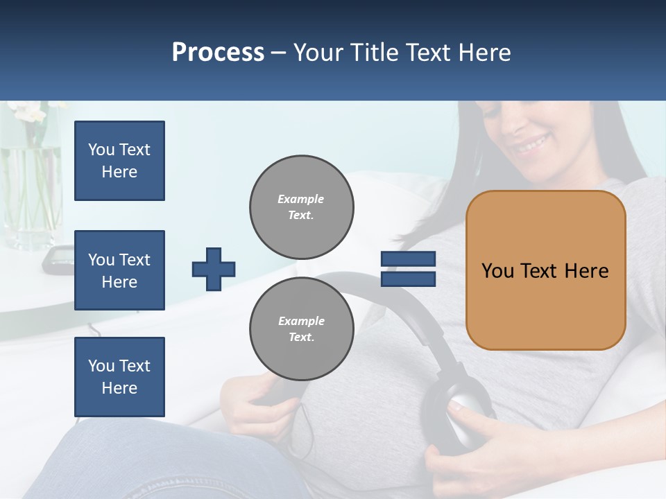 Foetus Thirties Listening PowerPoint Template