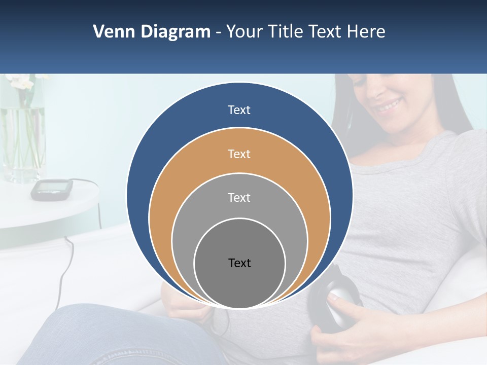 Foetus Thirties Listening PowerPoint Template