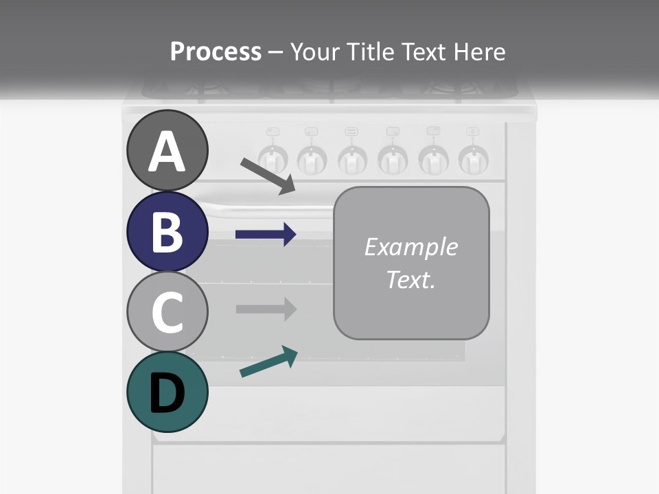 Kitchen Gasstove Utensil PowerPoint Template