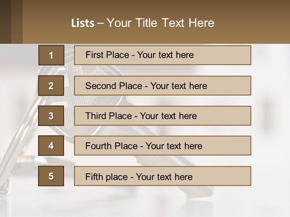 Loan Ownership Rent PowerPoint Template