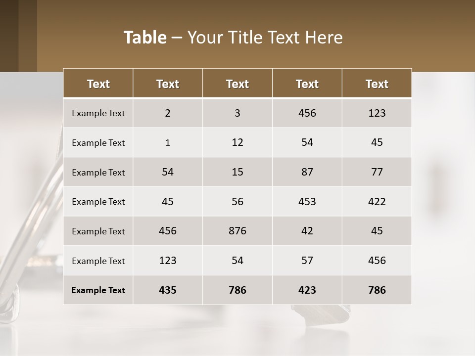 Loan Ownership Rent PowerPoint Template