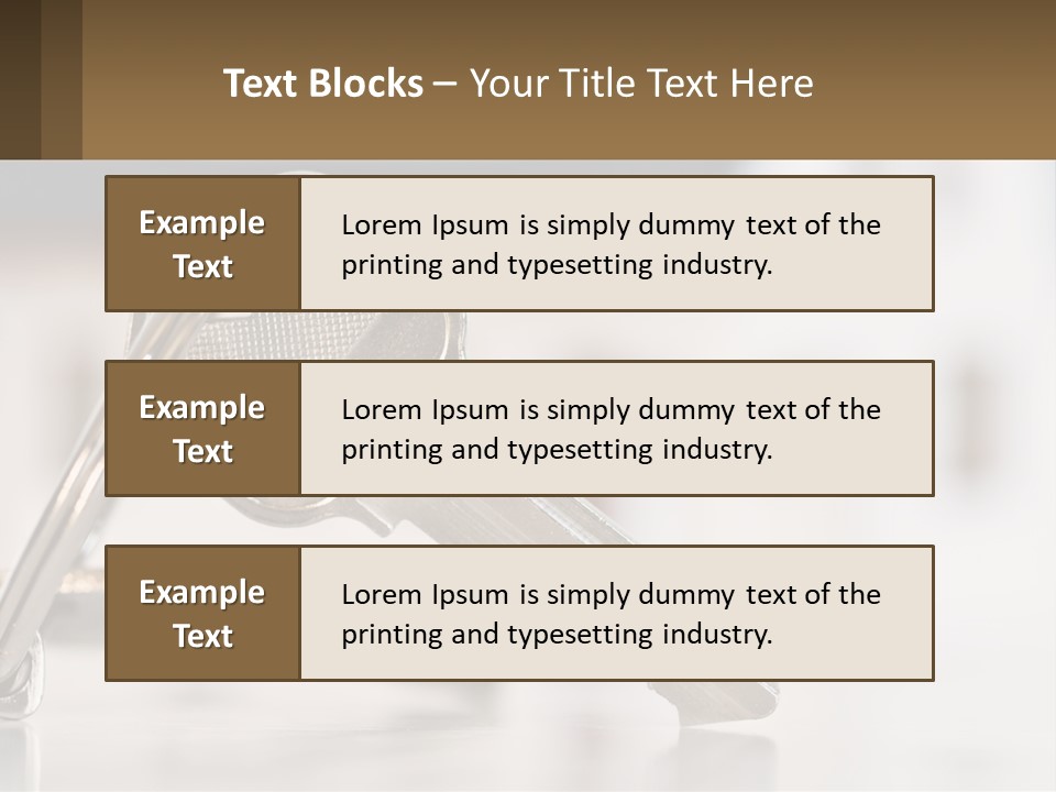 Loan Ownership Rent PowerPoint Template