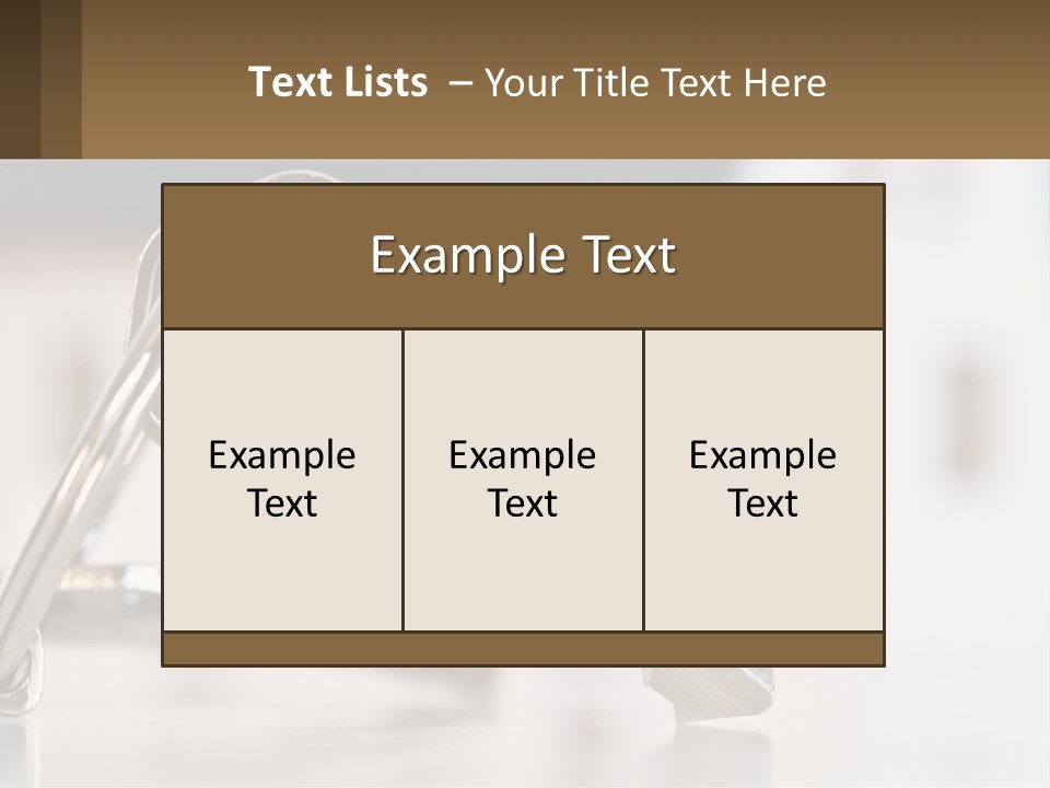Loan Ownership Rent PowerPoint Template