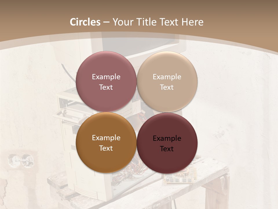 Garbage Business Pile PowerPoint Template