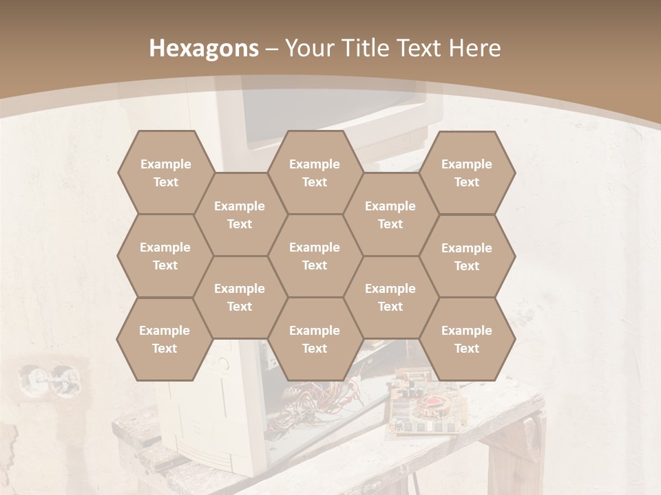 Garbage Business Pile PowerPoint Template