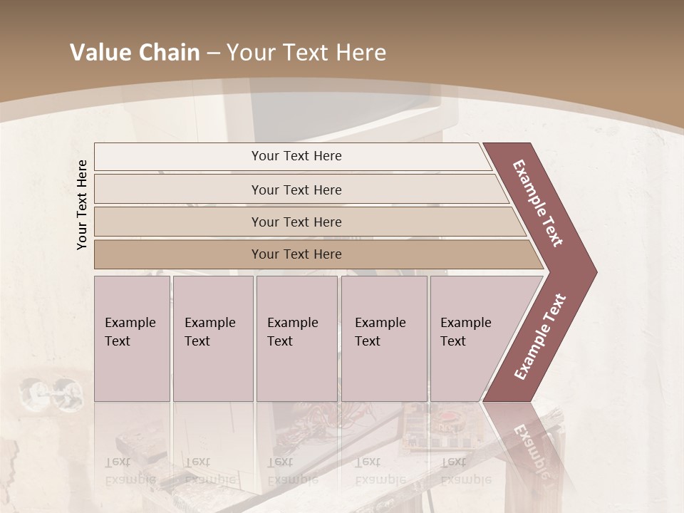 Garbage Business Pile PowerPoint Template