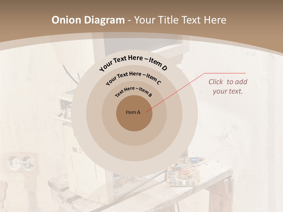 Garbage Business Pile PowerPoint Template