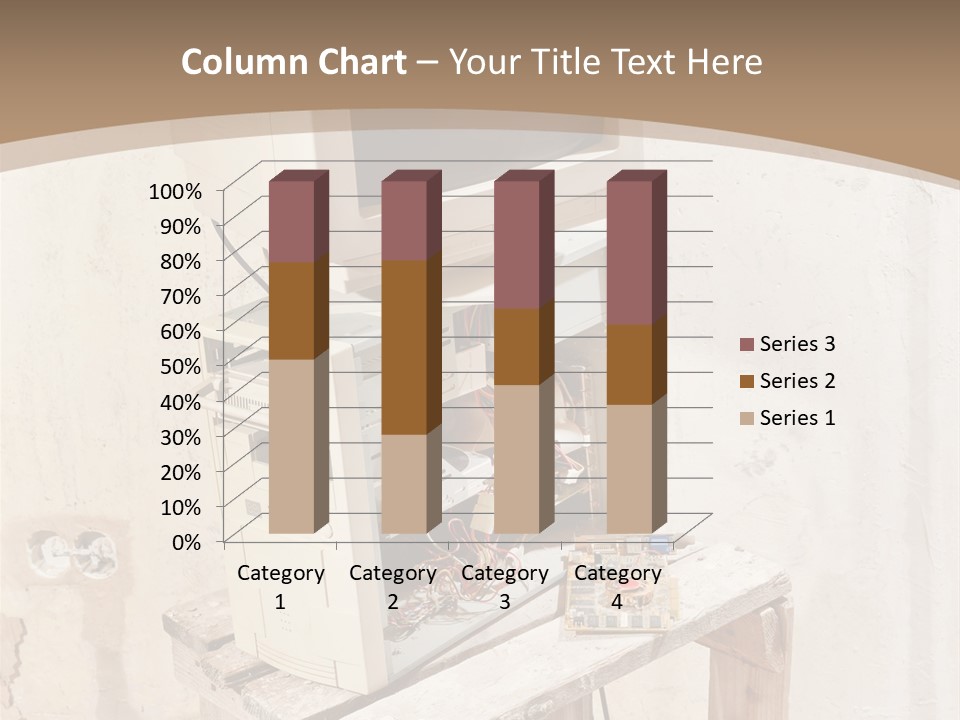 Garbage Business Pile PowerPoint Template