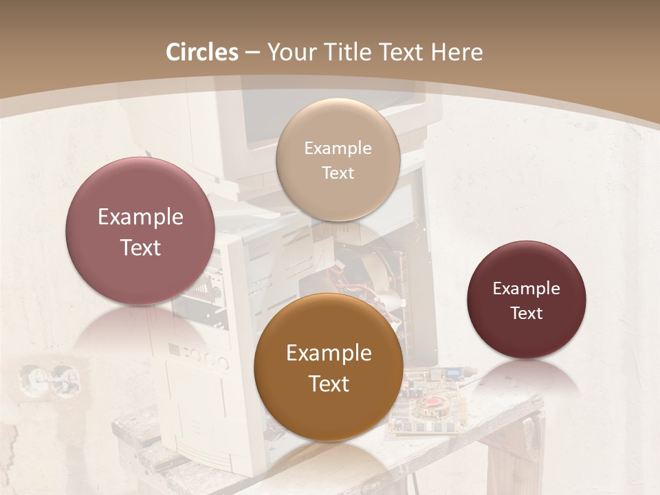 Garbage Business Pile PowerPoint Template