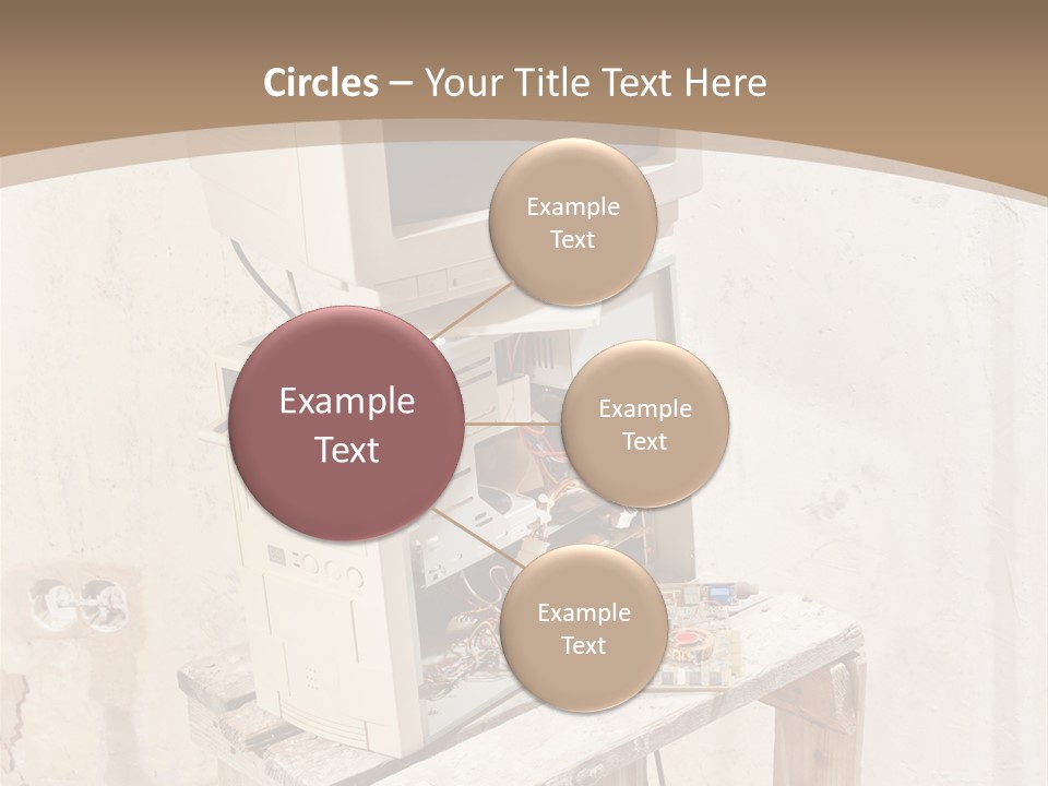 Garbage Business Pile PowerPoint Template