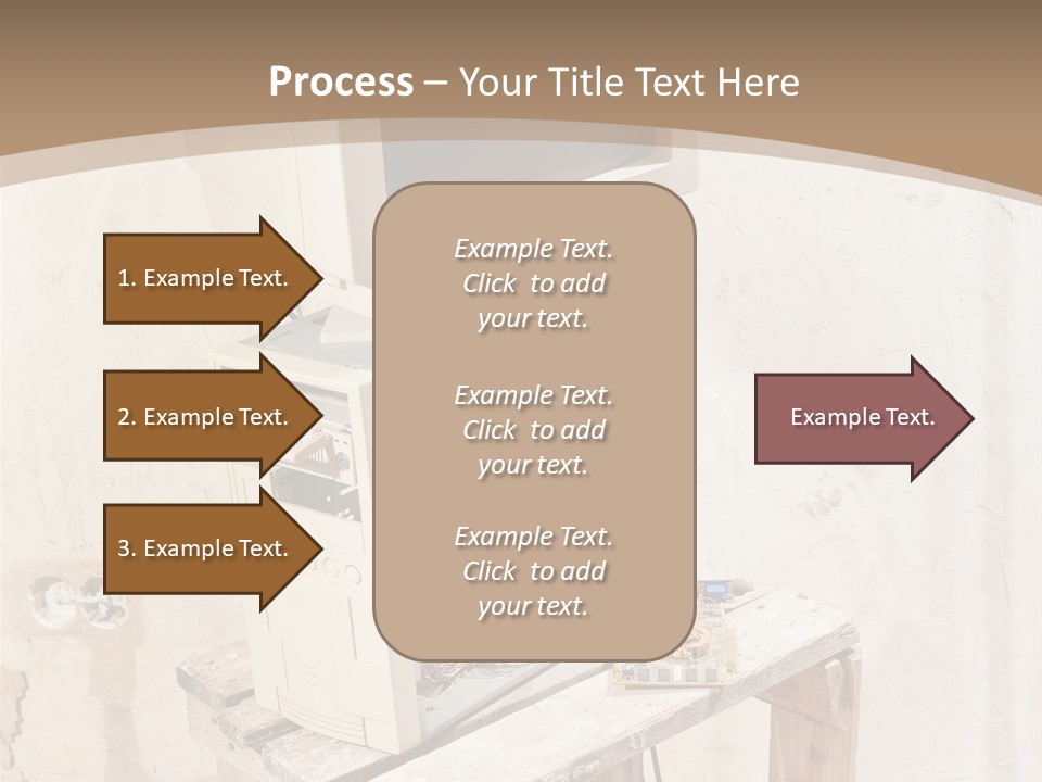 Garbage Business Pile PowerPoint Template