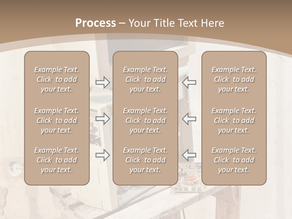 Garbage Business Pile PowerPoint Template
