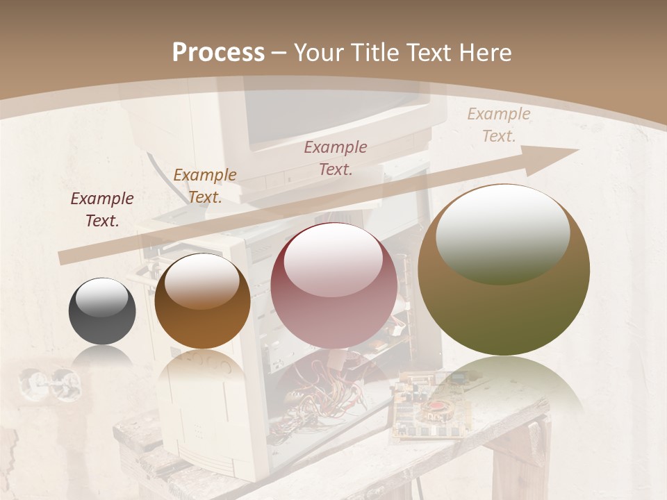 Garbage Business Pile PowerPoint Template