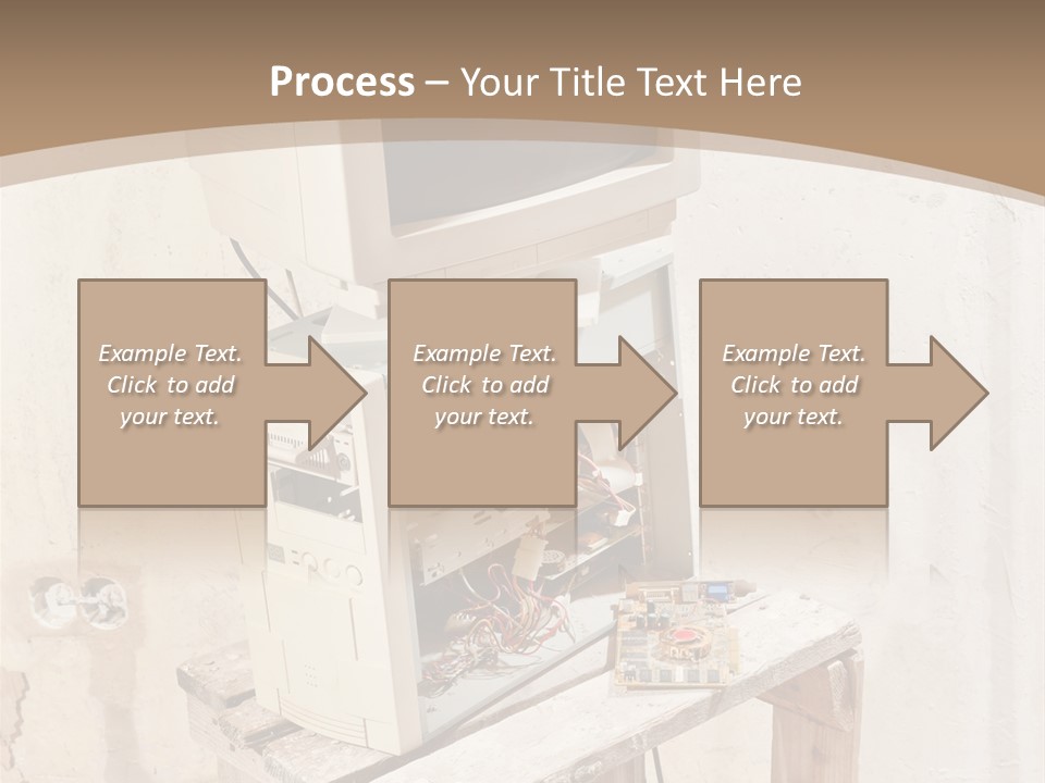 Garbage Business Pile PowerPoint Template