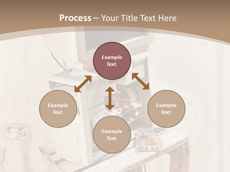 Garbage Business Pile PowerPoint Template