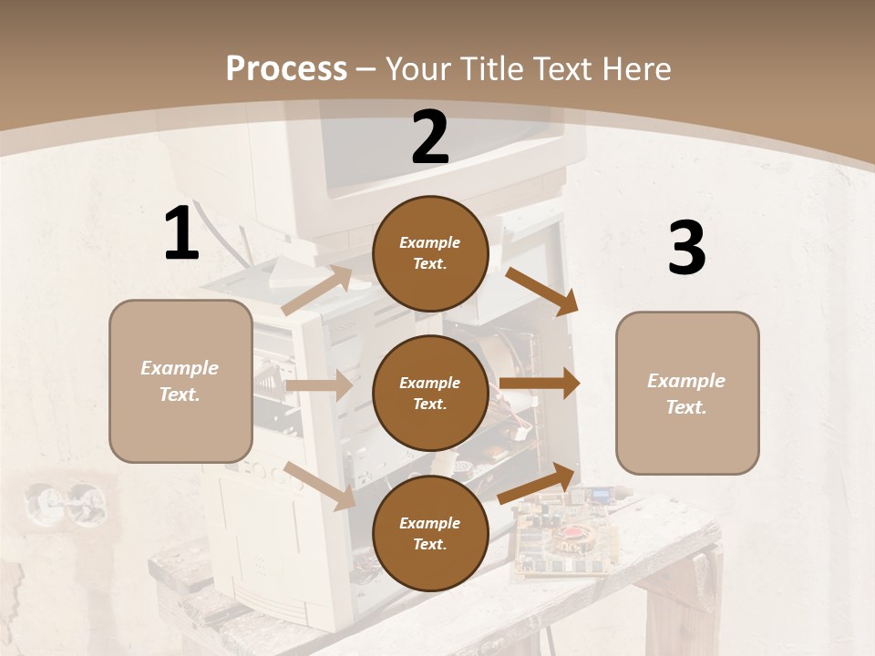Garbage Business Pile PowerPoint Template