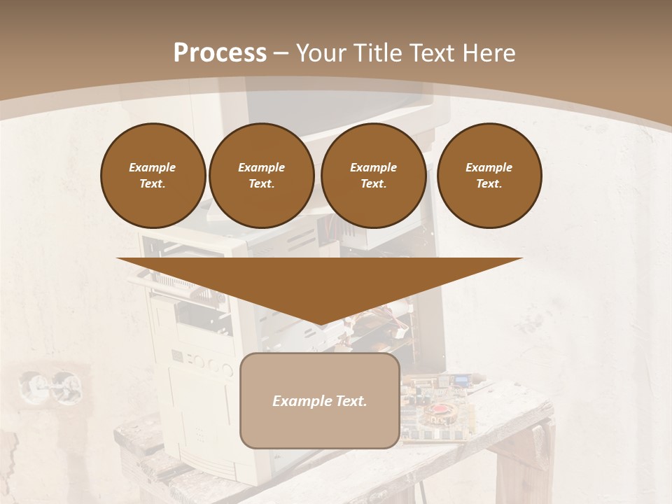 Garbage Business Pile PowerPoint Template