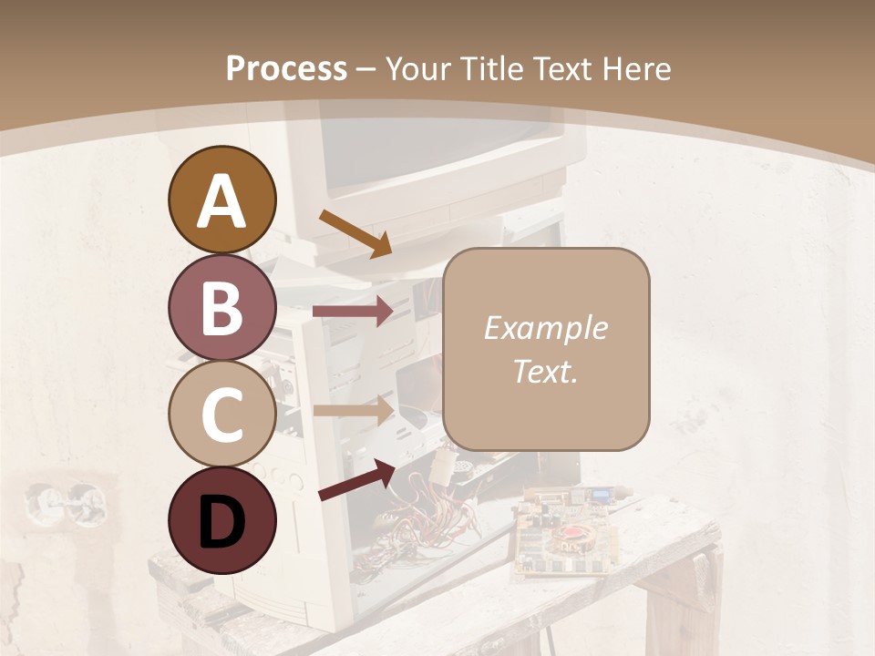 Garbage Business Pile PowerPoint Template