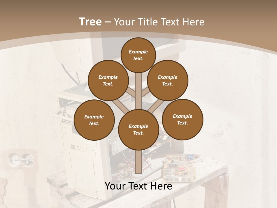 Garbage Business Pile PowerPoint Template