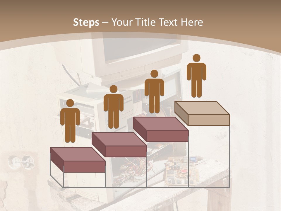 Garbage Business Pile PowerPoint Template