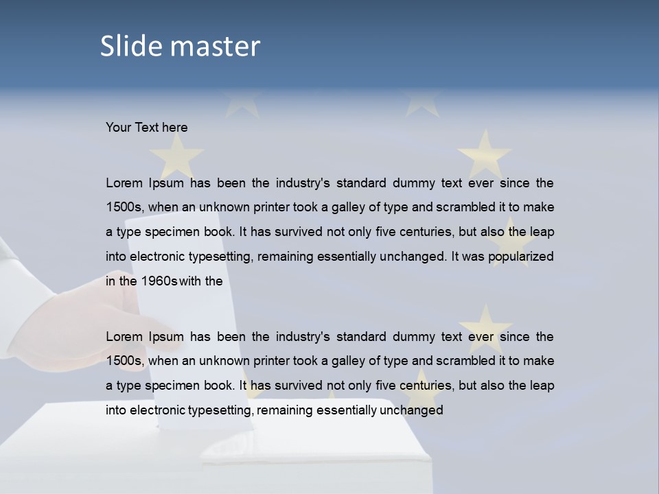 Candidate Regional Freedom PowerPoint Template