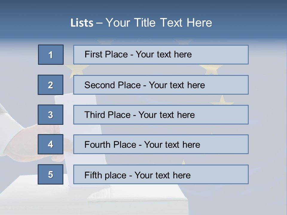 Candidate Regional Freedom PowerPoint Template