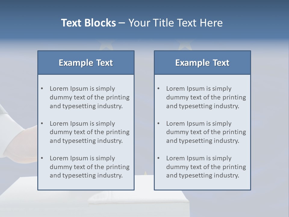 Candidate Regional Freedom PowerPoint Template