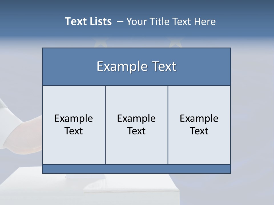 Candidate Regional Freedom PowerPoint Template