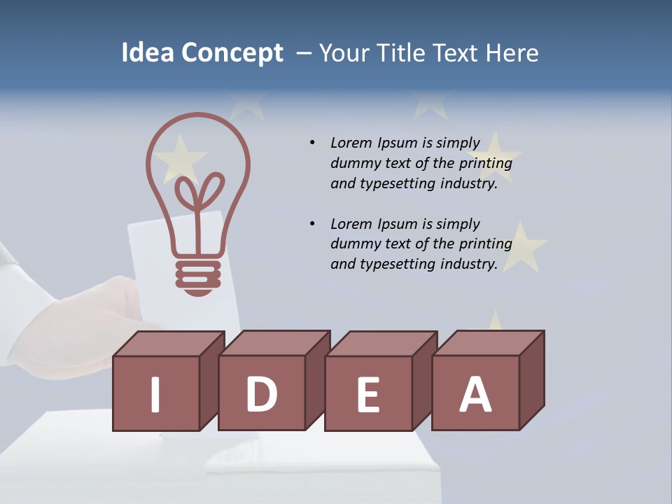 Candidate Regional Freedom PowerPoint Template