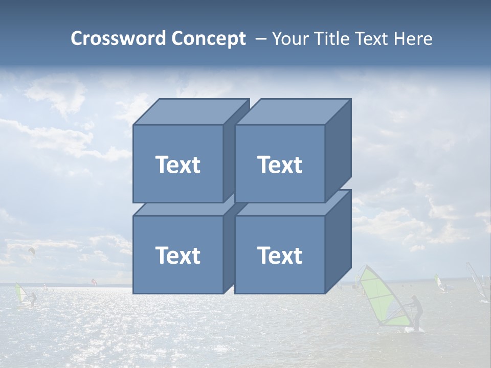 Balance Ocean Sail PowerPoint Template