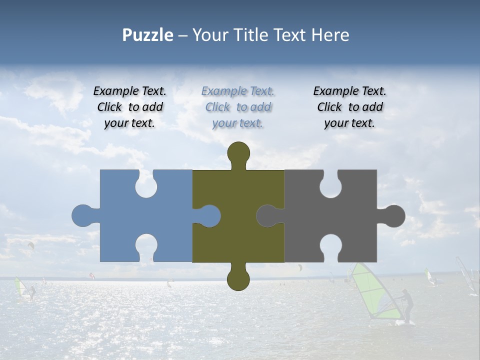 Balance Ocean Sail PowerPoint Template