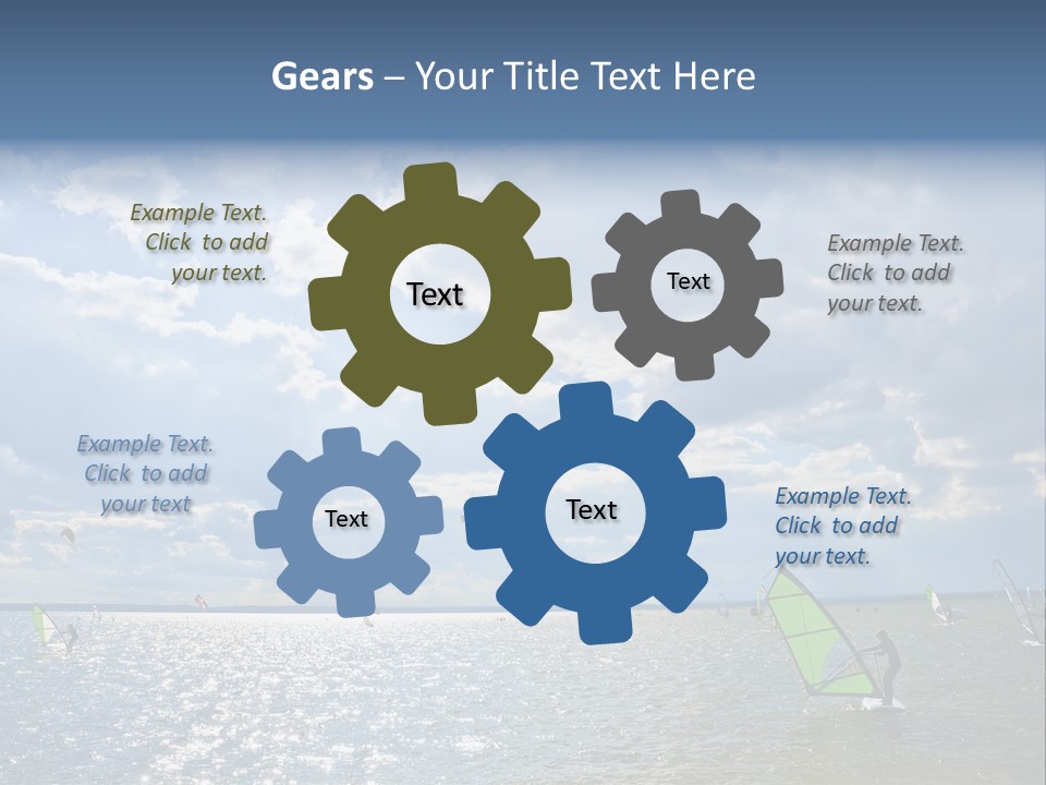 Balance Ocean Sail PowerPoint Template