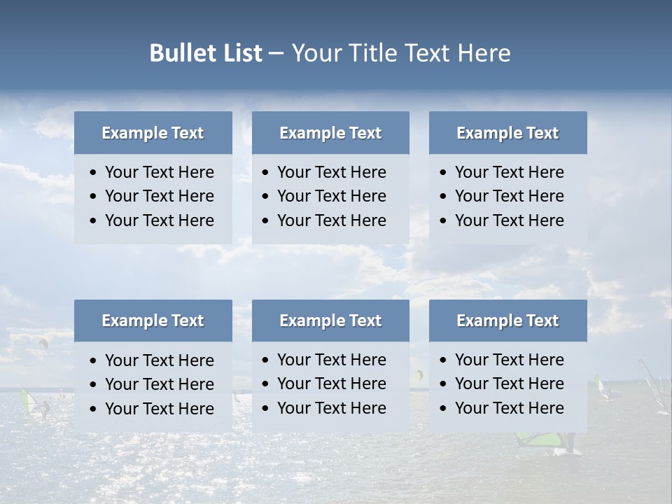 Balance Ocean Sail PowerPoint Template
