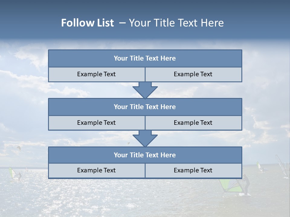 Balance Ocean Sail PowerPoint Template