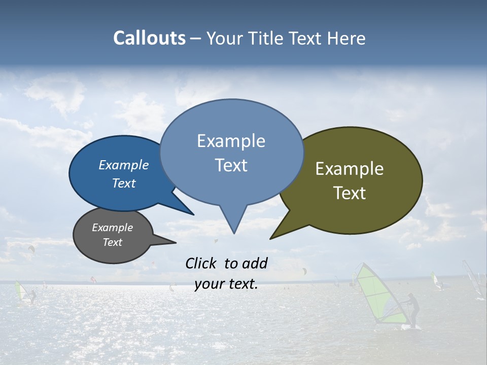 Balance Ocean Sail PowerPoint Template