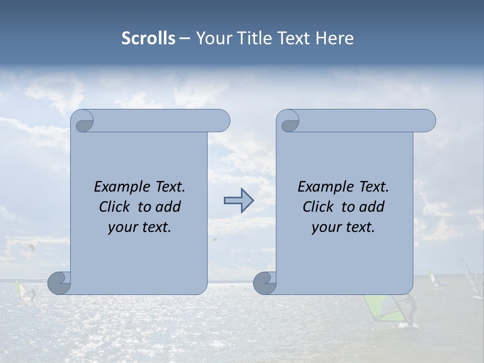 Balance Ocean Sail PowerPoint Template