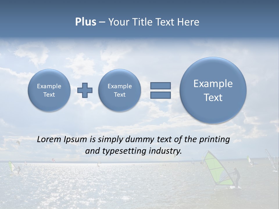 Balance Ocean Sail PowerPoint Template