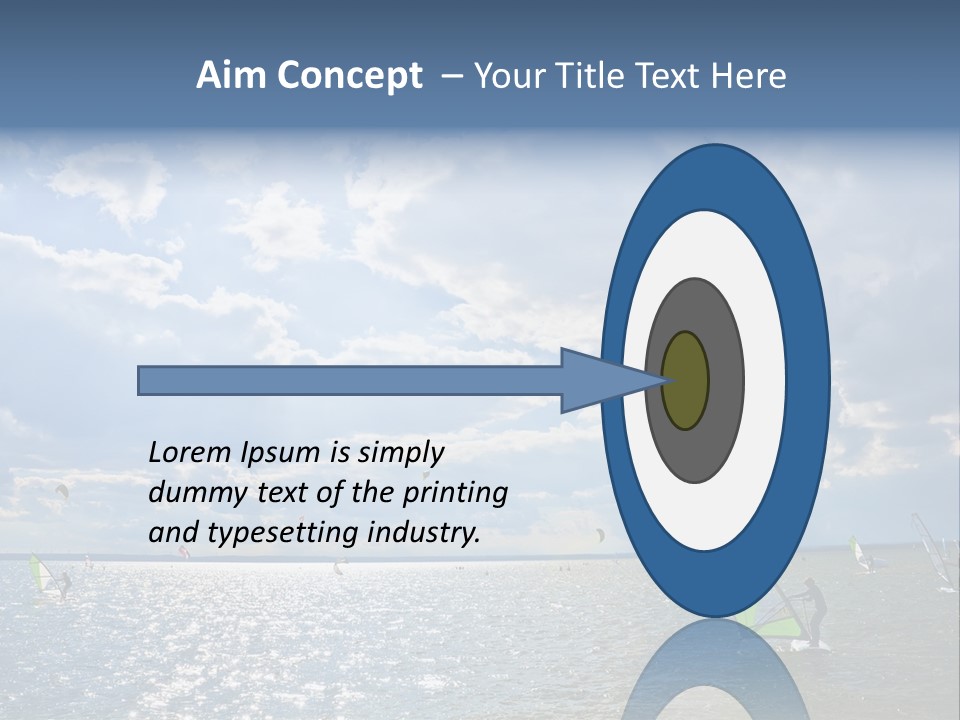 Balance Ocean Sail PowerPoint Template