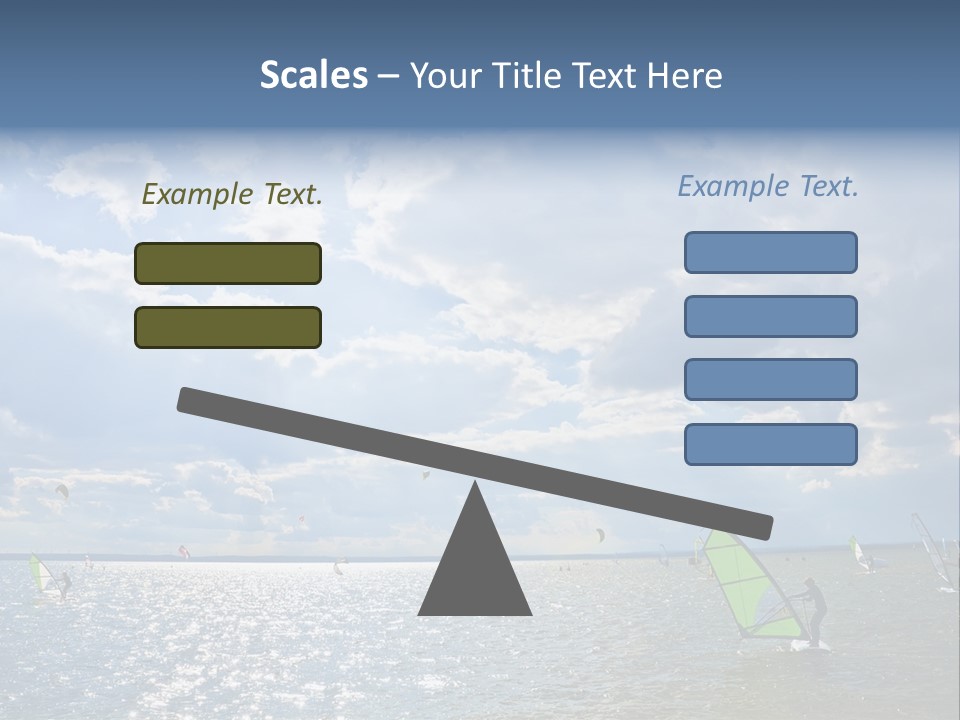 Balance Ocean Sail PowerPoint Template